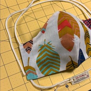 Feathers Fashion Handmade Face Mask